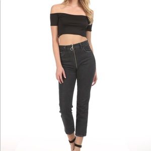 Revice ying yang crops NWT